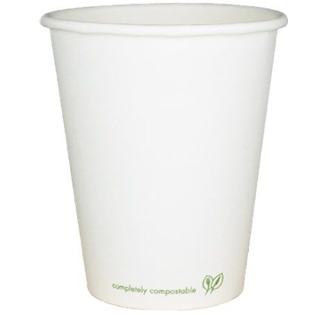 VASOS CARTON BLANCOS BIO 6onzas PARA BEBIDAS CALIENTES
