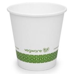 VASOS CARTON BLANCOS BIO 4onzas PARA BEBIDAS CALIENTES
