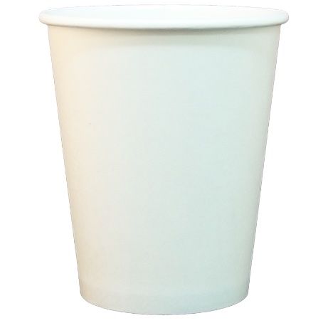 VASOS PAPEL **BIO** LIBRE DE PLASTICO BLANCOS 110ml 4onzas PARA BEBIDAS CALIENTES