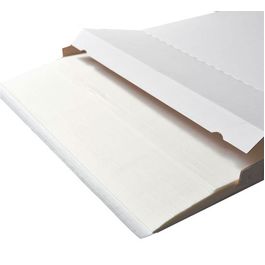 PAPEL HORNO SILICONADO BLANCO 600X400mm 40gr PARA HORNEAR (1x500)