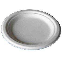 PLATO CAÑA DE AZUCAR REDONDO LLANO 220x19mm COMPOSTABLE
