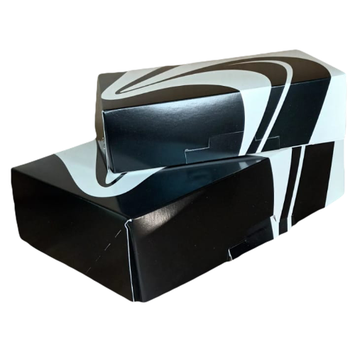 CAJA CARTON FOLDING DISEÑO ONDAS 500gr 1/2 182x135x54mm PARA PASTAS