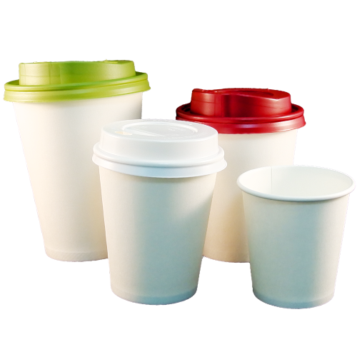 VASO PAPEL BLANCO 165ml 6/7onzas PARA BEBIDAS CALIENTES, CAFE
