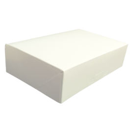 CAJA PASTAS FOLDING BLANCA 1Kg 1000gr 220x163x63mm