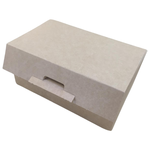 CAJA fondo automático FOLDING 270gr KRAFT CON INTERIOR BLANCO 200X100X50mm