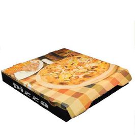 CAJAS CARTON CUADRADAS 330X330X45mm PARA PIZZAS