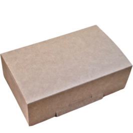 CAJA fondo automático FOLDING 270gr KRAFT CON INTERIOR BLANCO 145X90X45mm
