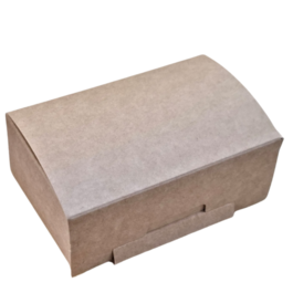 CAJA fondo automático FOLDING 270gr KRAFT CON INTERIOR BLANCO 115X70X45mm