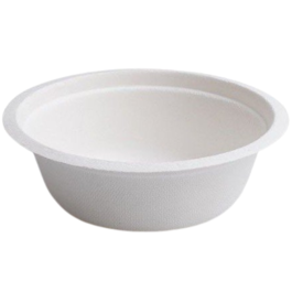 BOL/PLATO CAÑA DE AZUCAR REDONDO HONDO BLANCO 500cc 16 onzas 155X55,5mm