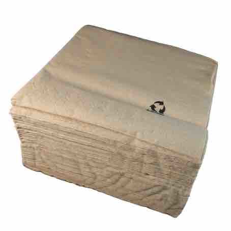 SERVILLETA CELULOSA ECO 30x30cm 2 capas PLIEGUE 1/4 (48px100ud)
